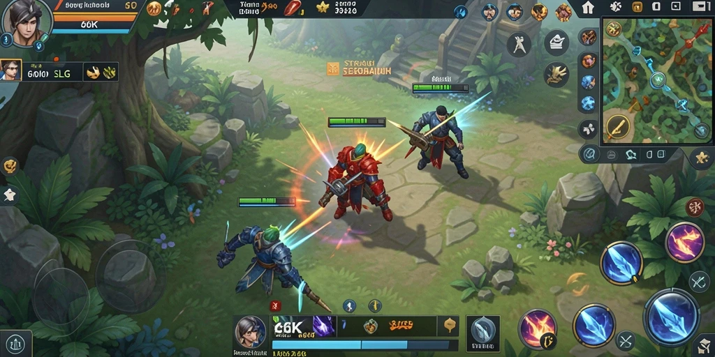 Gameplay mendalam dan strategi menarik di 66K.