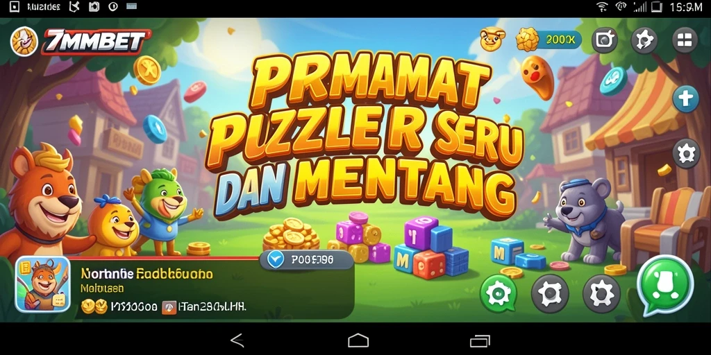 Screenshot gameplay 7MMBET menampilkan teka-teki yang menantang.
