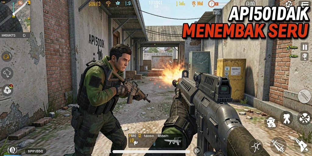 Tampilan gameplay API5000 yang mendebarkan dan penuh aksi.