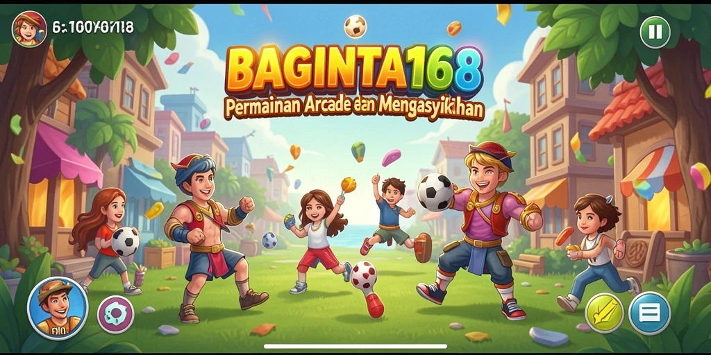 Tampilan gameplay seru di BAGINTA168 yang menguji keterampilan dan kecepatan.