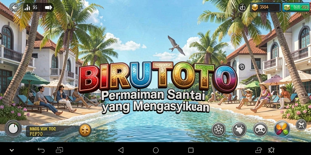 Tampilan menarik dari gameplay BIRUTOTO yang menyenangkan.