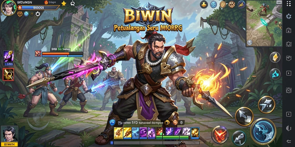 Gambaran menarik dari gameplay <strong>BIWIN</strong> yang seru dan menantang.