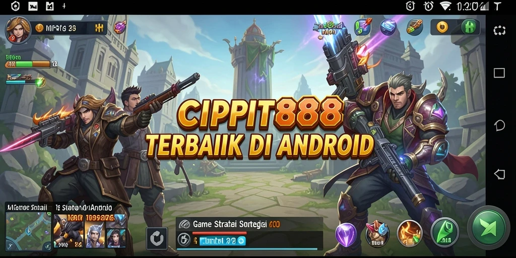 Tampilan gameplay menarik dari CIPIT88 dengan strategi SLG yang mendalam.