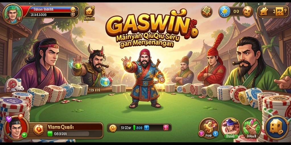 Tampilan menarik dari gameplay GASWIN yang mendebarkan.