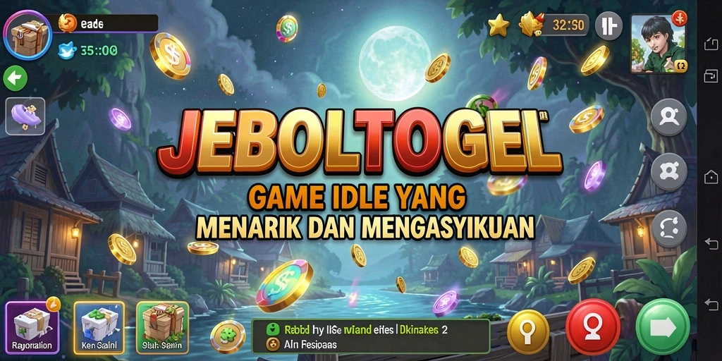 Gameplay JEBOLTOGEL yang seru dan adiktif.