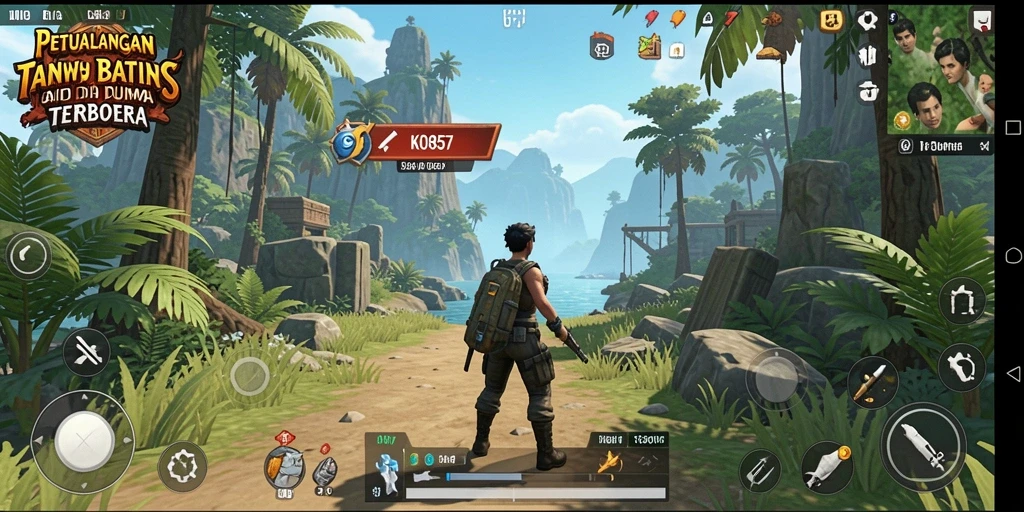 Screenshot utama KO857 menampilkan gameplay menarik dalam dunia terbuka.
