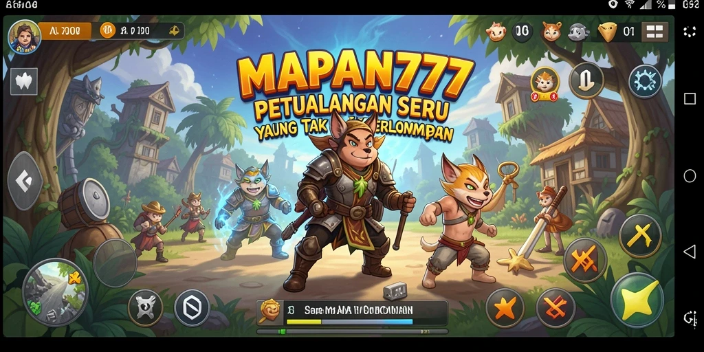 Screenshot seru dari gameplay MAPAN777 yang menampilkan petualangan mendebarkan.