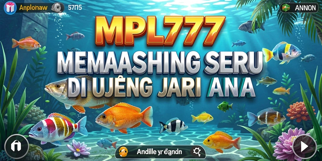 Gameplay MPL777 yang menarik dengan banyak jenis ikan.