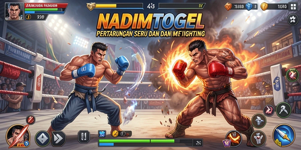 Tangkapan layar utama NADIMTOGEL menunjukkan aksi pertarungan yang mendebarkan.