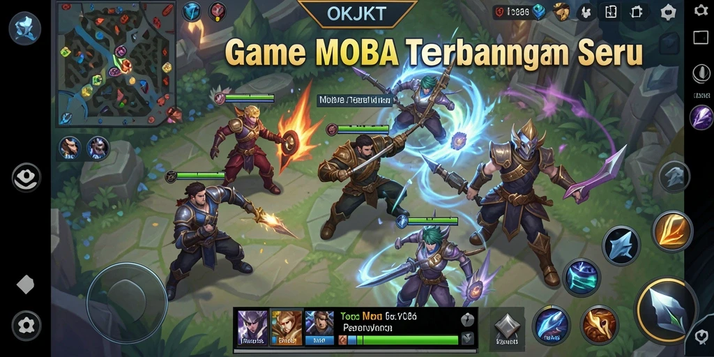 Tampilan menarik dari gameplay seru OKJKT.