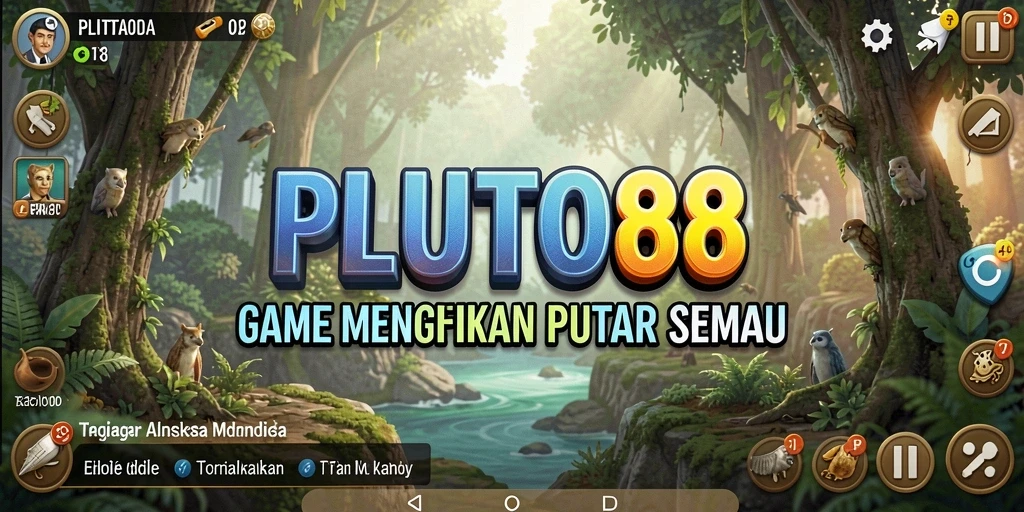 Tampilan gameplay PLUTO88 yang menarik dan interaktif.