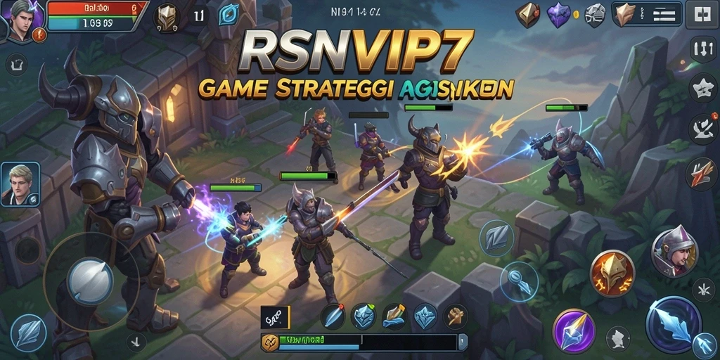 Tampilan gameplay RSNVIP7 yang menegangkan dan strategis.