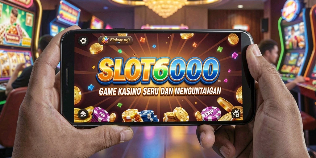 Screenshot gameplay SLOT6000 dengan tampilan menarik dan fitur interaktif.