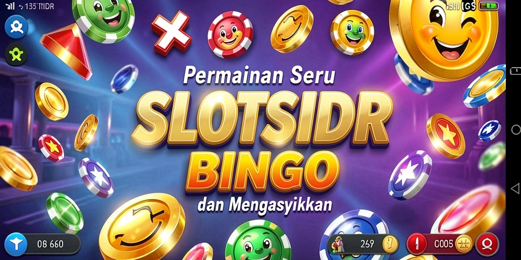 Tampilan seru gameplay Bingo di SLOTSIDR yang mengasyikkan.