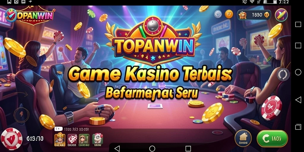Tampilan menawan dari permainan Kasino di TOPANWIN dengan grafis menarik.