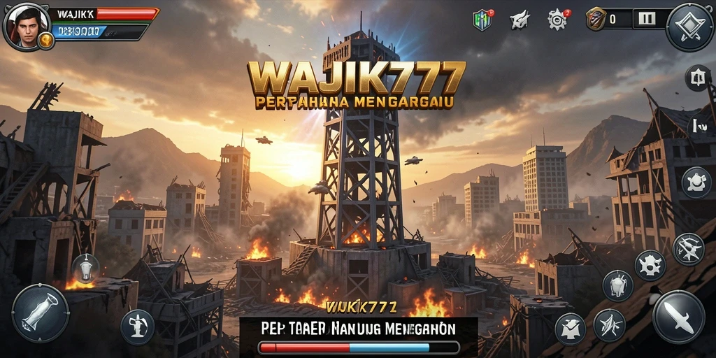 Gameplay Tower Defense yang mendebarkan dalam WAJIK777.